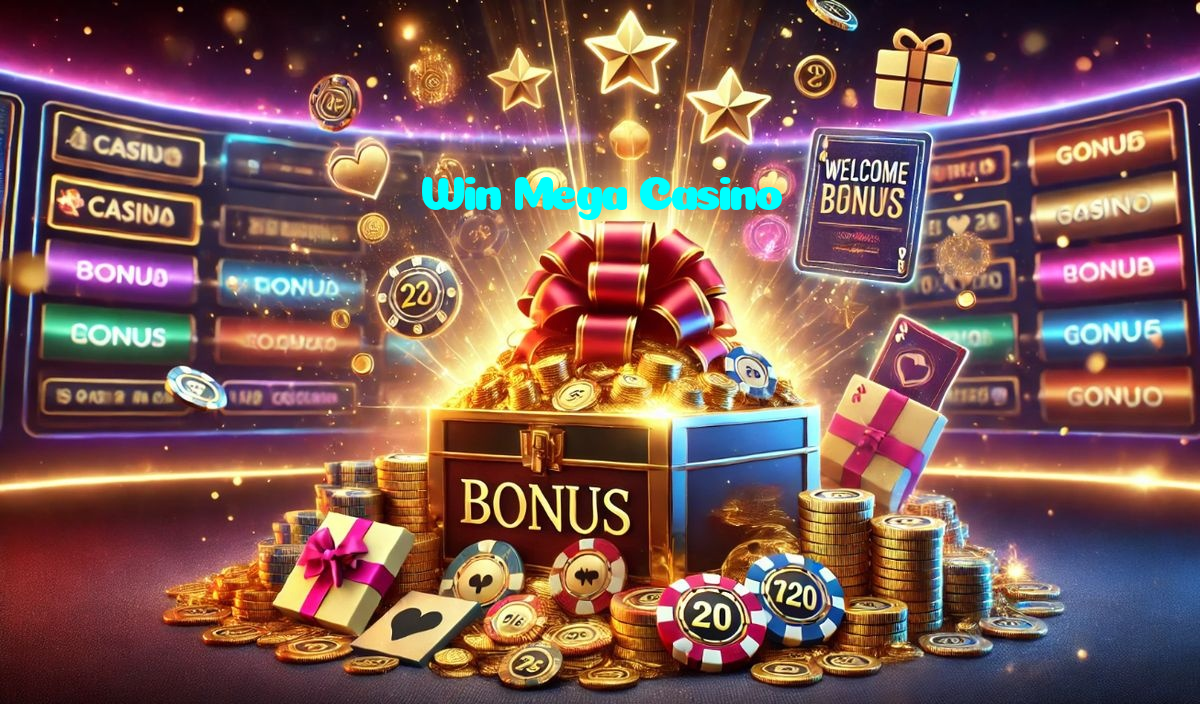Win Mega Casino casino presented on mobile device in Pakistan with slots and live games